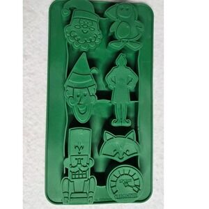 Christmas Silicone Mold Santa Elf Nutcracker‎ Claus meter Holiday Baking Candy
